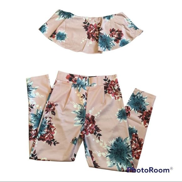 Solaris Style 2 piece top and leggings - Picture 1 of 4